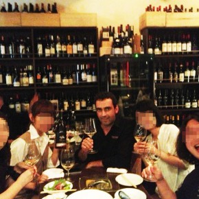 ワイナリーのお兄さんと乾杯! ワイナリーのお兄さんと乾杯!